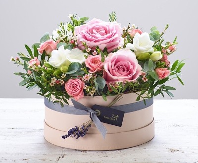 Rose Blush Hatbox