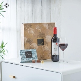 Red Wine and Chocolates Gift Set